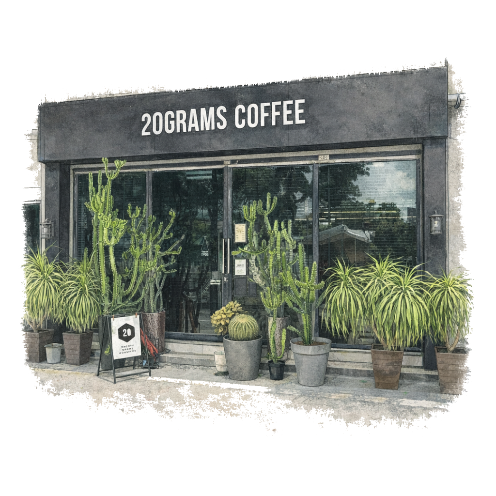 20grams Coffee Roastery in Singapore