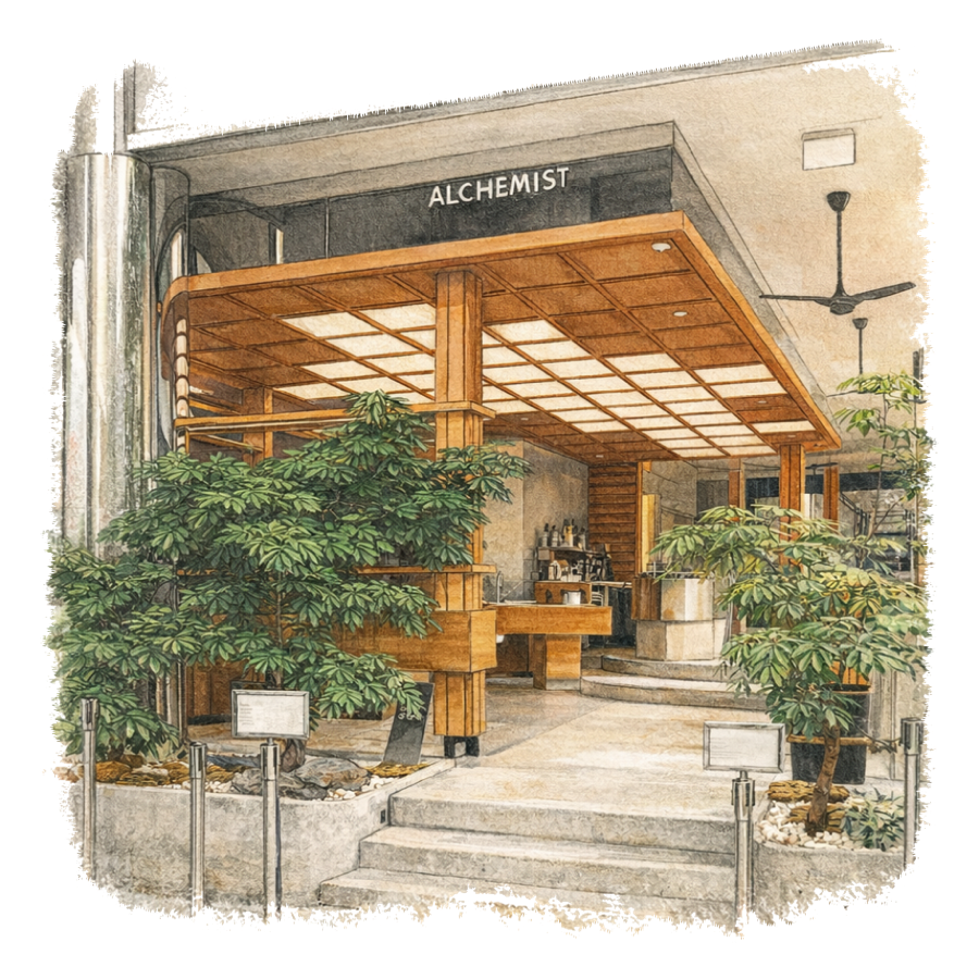 Alchemist Singapore illustration