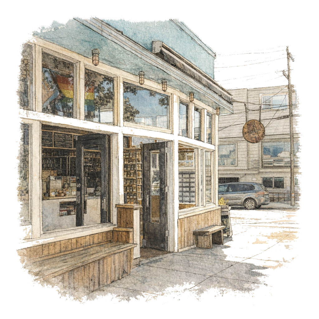 Andytown Coffee Roasters - illustration