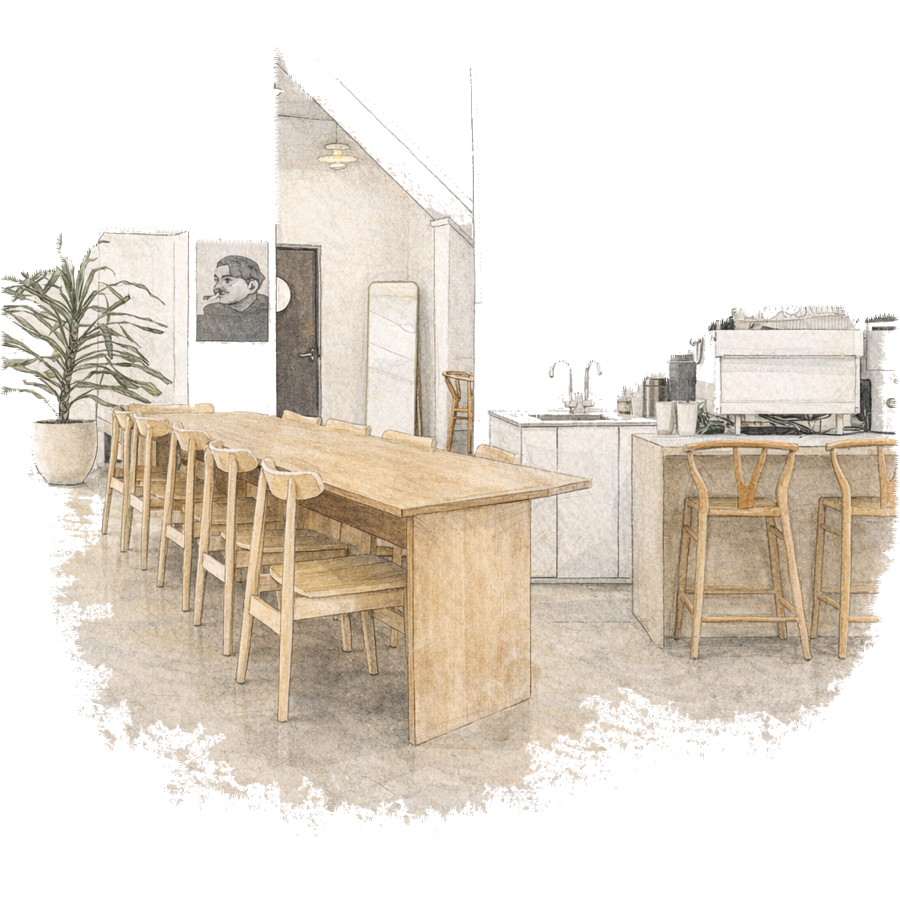 Apartment Coffee Singapore — illustration