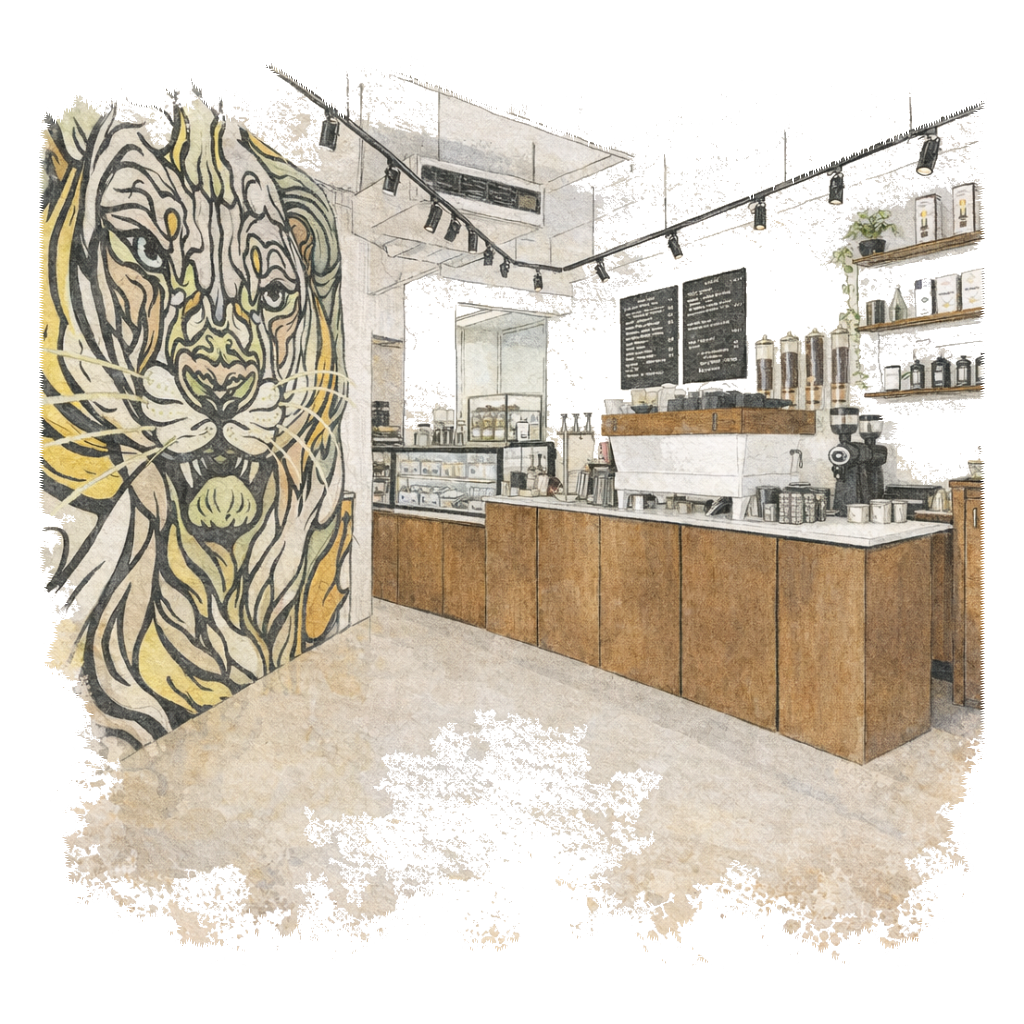 Aslan Coffee Roasters in The Rocks, Sydney