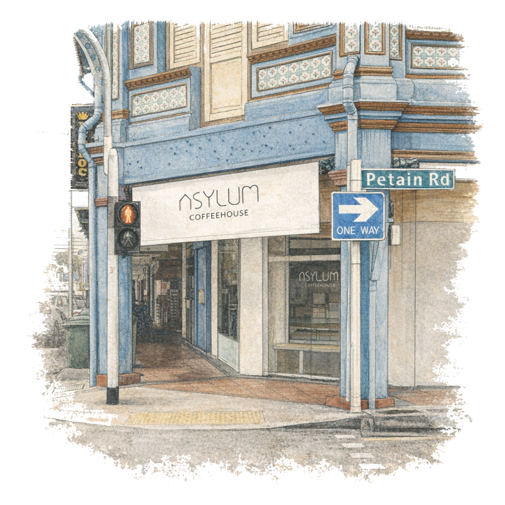 Asylum Coffeehouse in Singapore