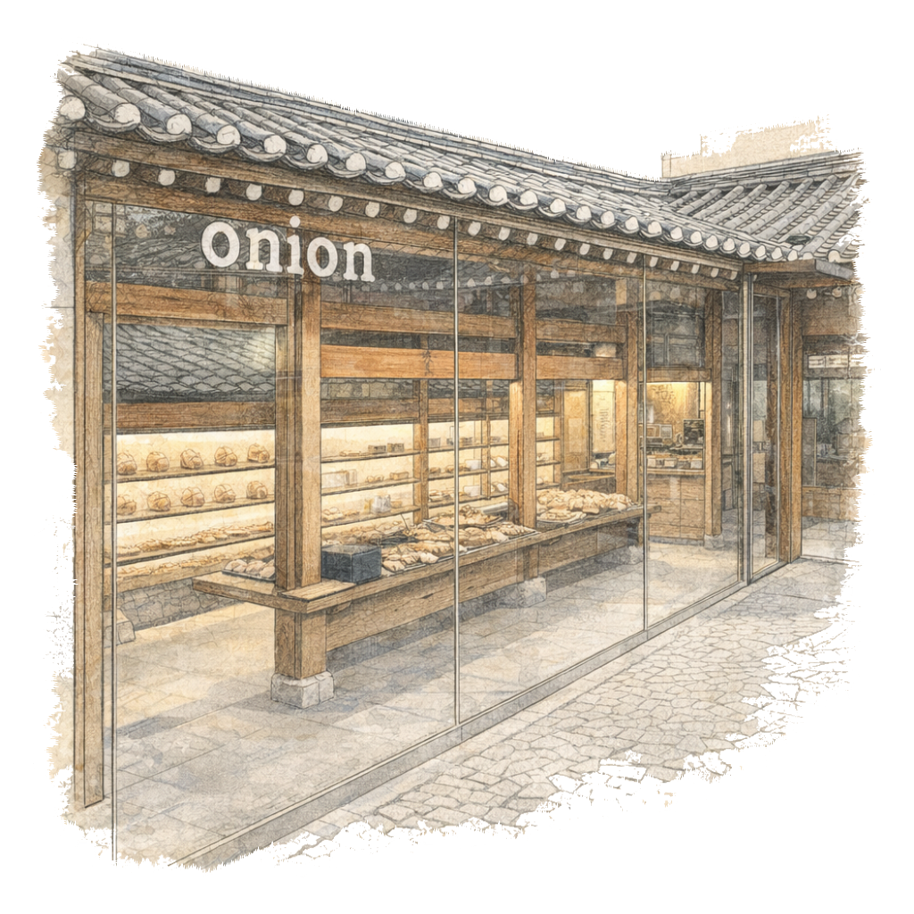 Cafe Onion Anguk in Seoul