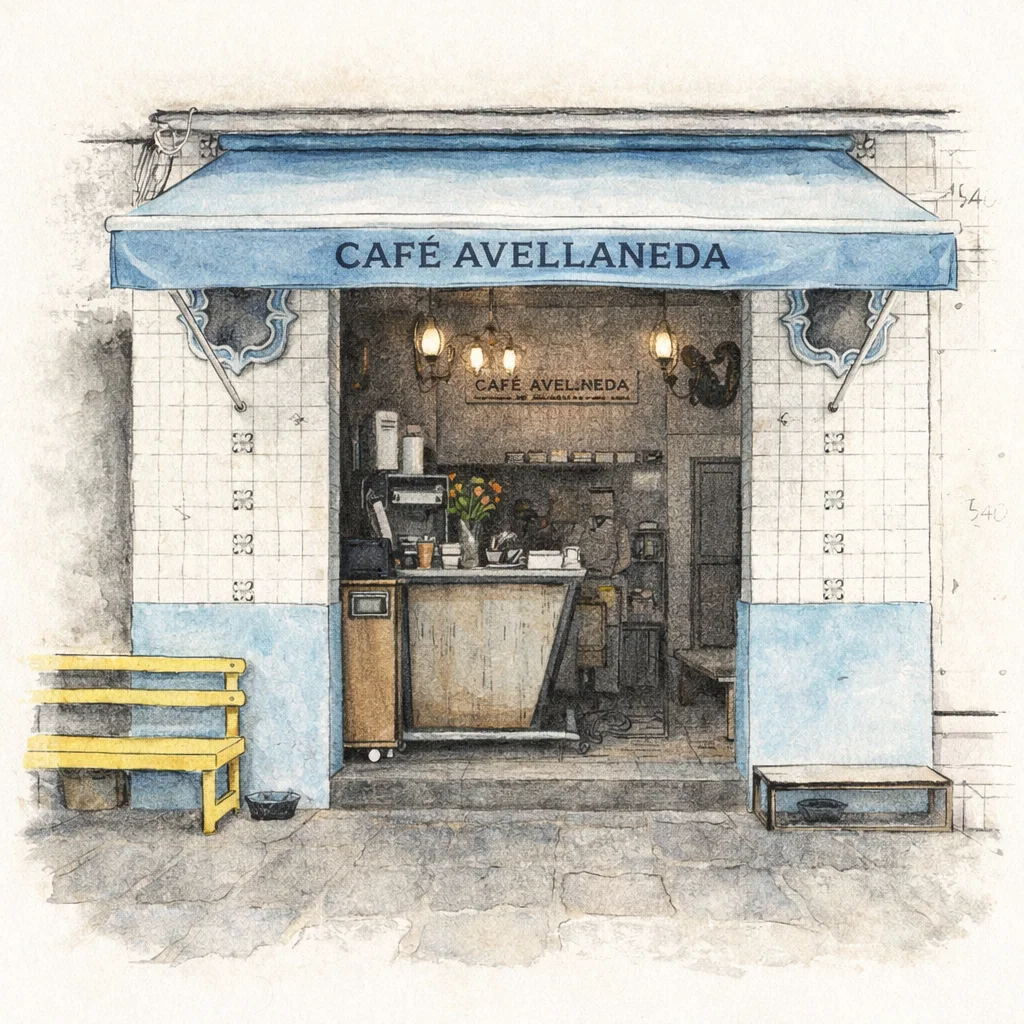 Café Avellaneda in Mexico City