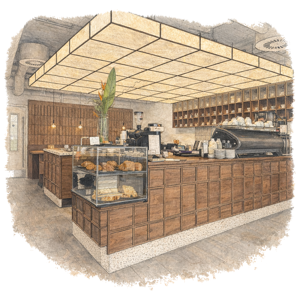 Calico coffee bar in London