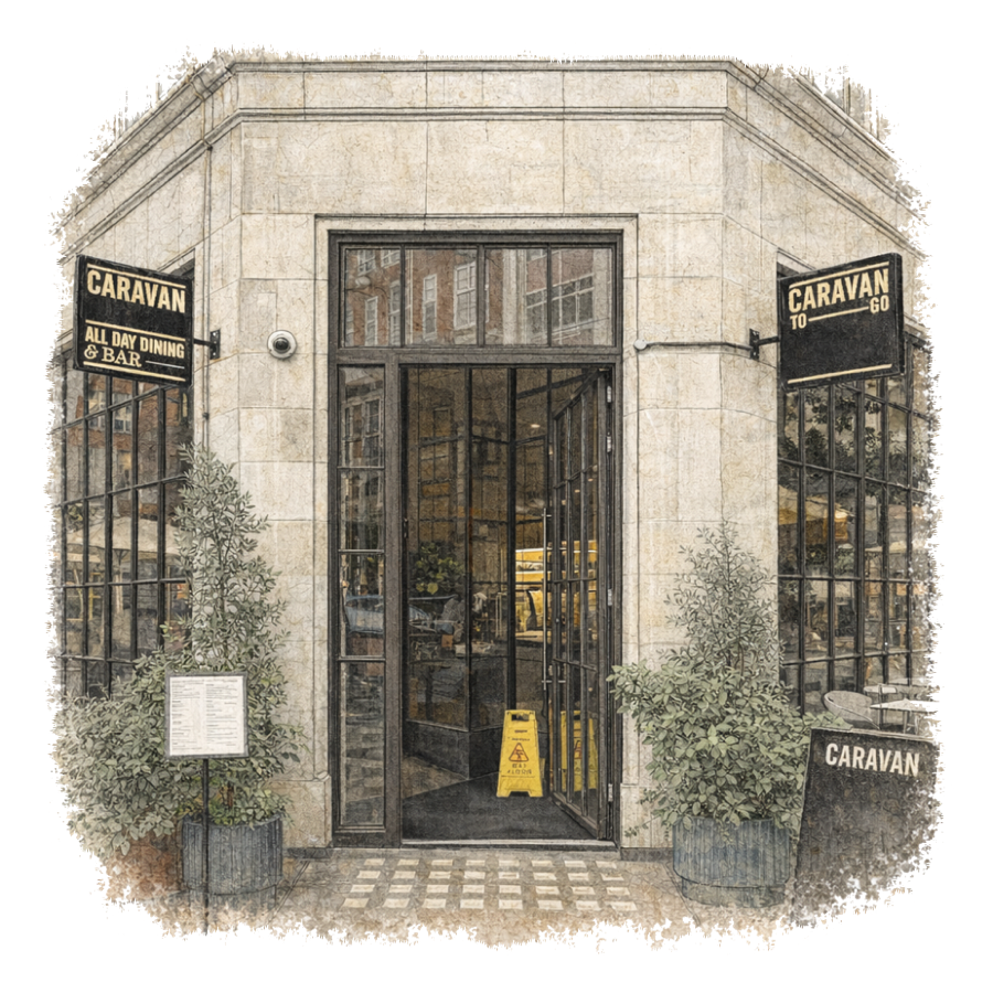 Caravan Fitzrovia in London