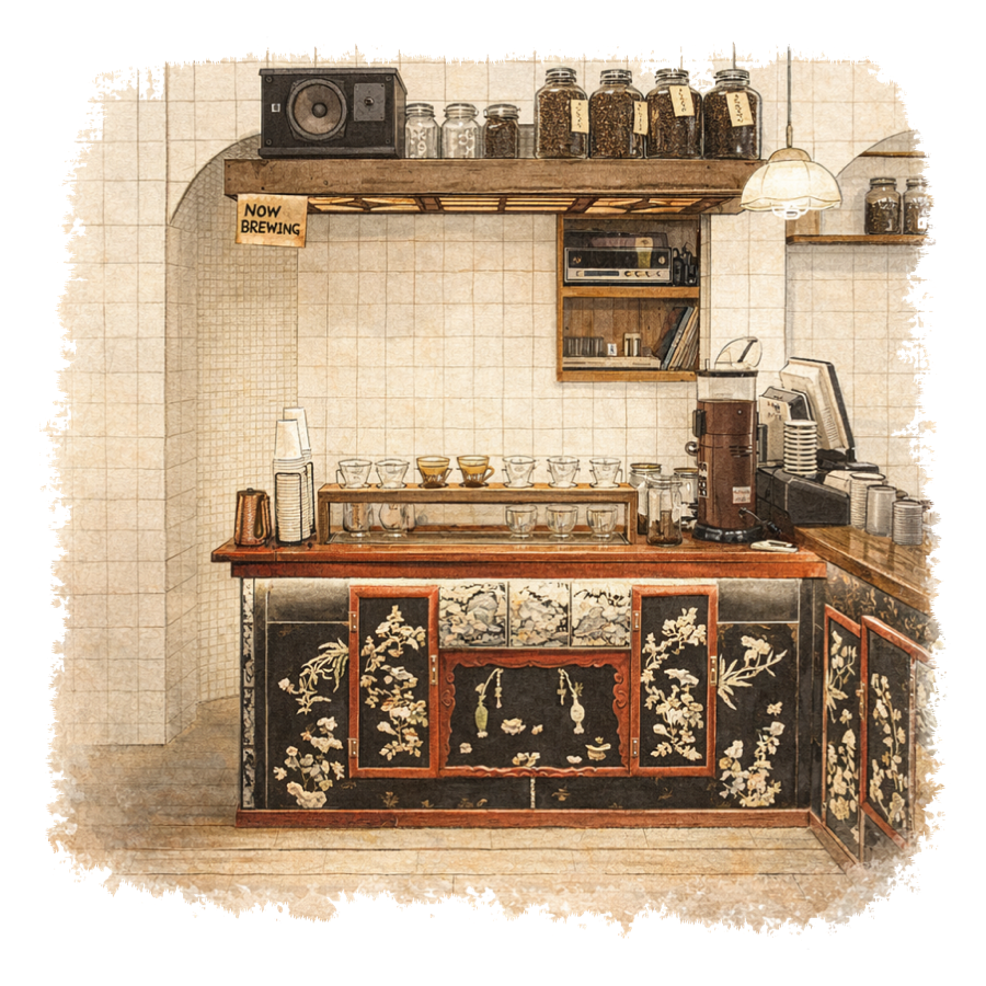 Coffee Hanyakbang in Seoul