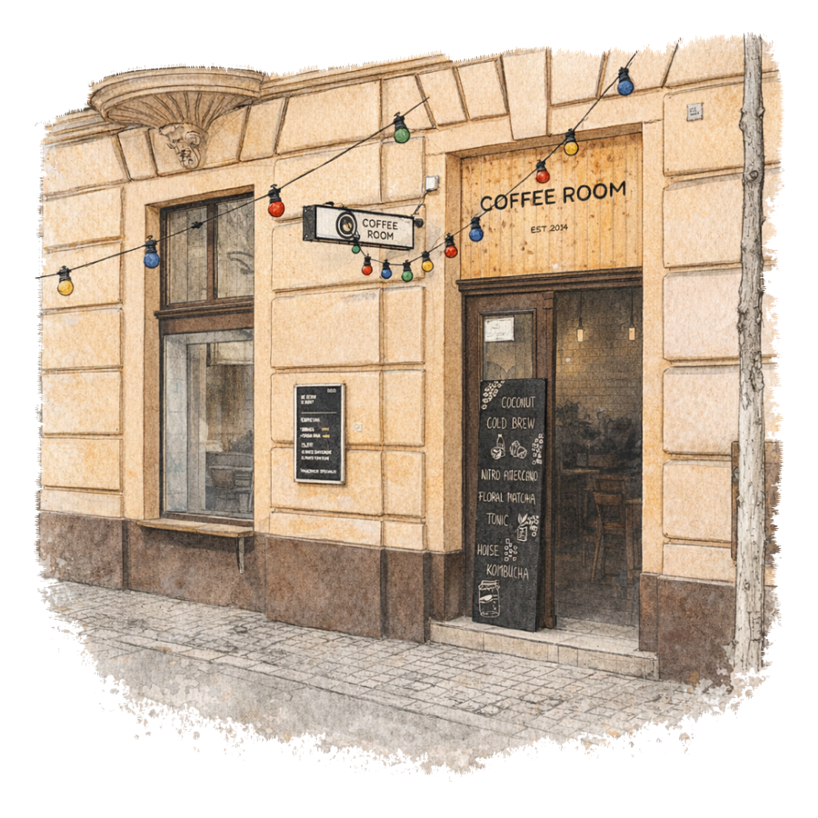 Coffee Room in Prague