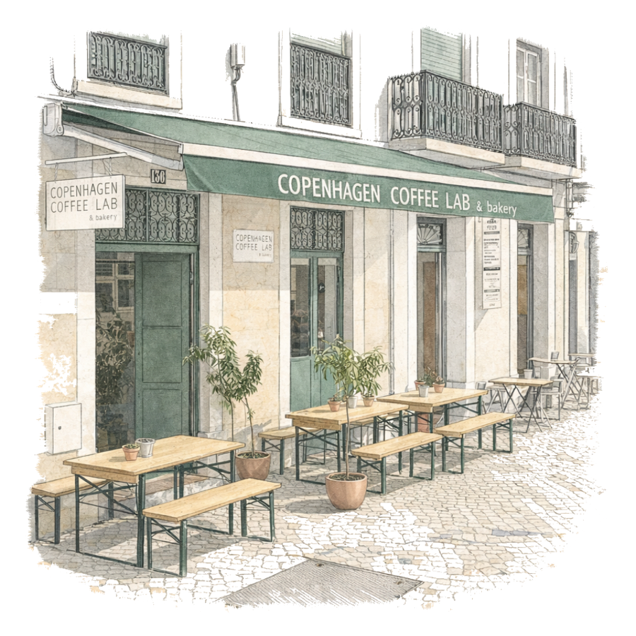 Copenhagen Coffee Lab in Lisbon