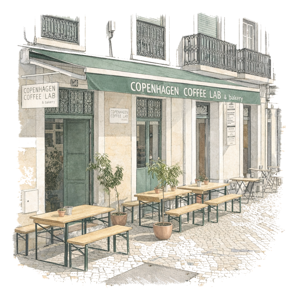 Copenhagen Coffee Lab in Lisbon
