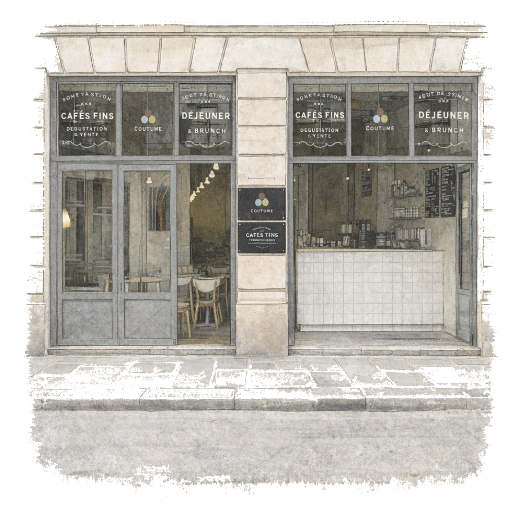Coutume Café in Paris