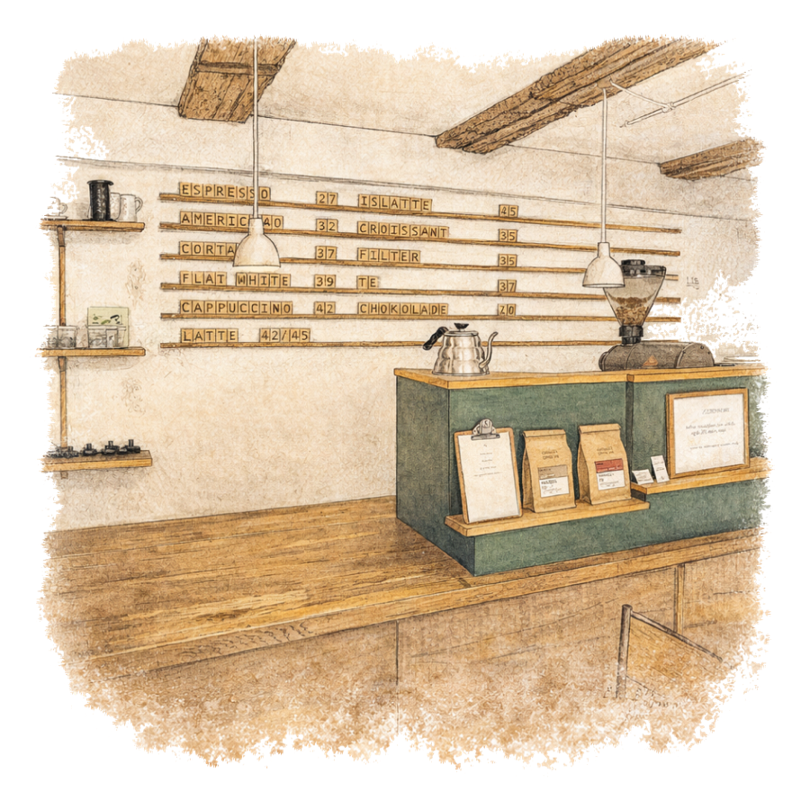 CUB Coffee Bar in Copenhagen