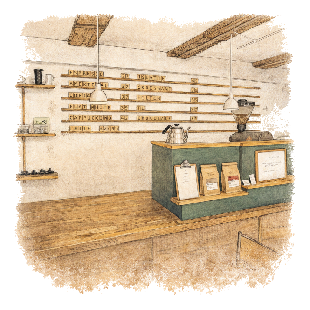 CUB Coffee Bar in Copenhagen