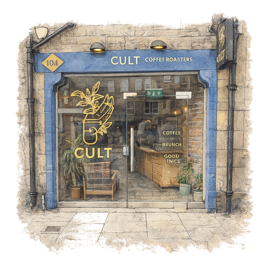 Cult Coffee Roasters in Edinburgh