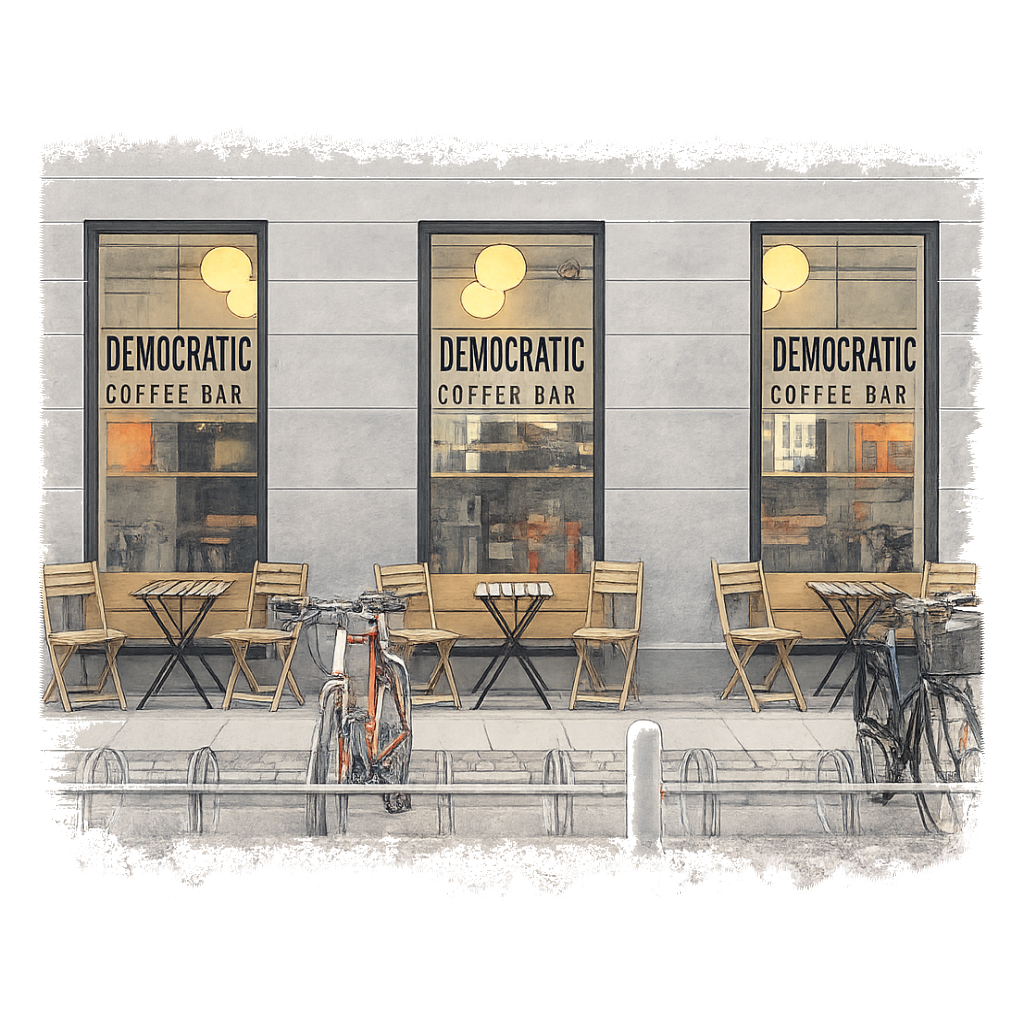 Democratic Coffee Bar in Copenhagen