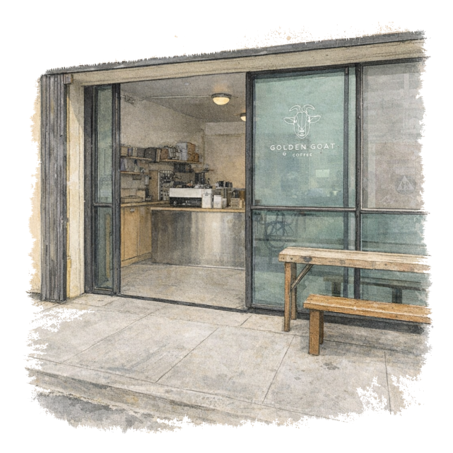 Golden Goat Coffee in San Francisco
