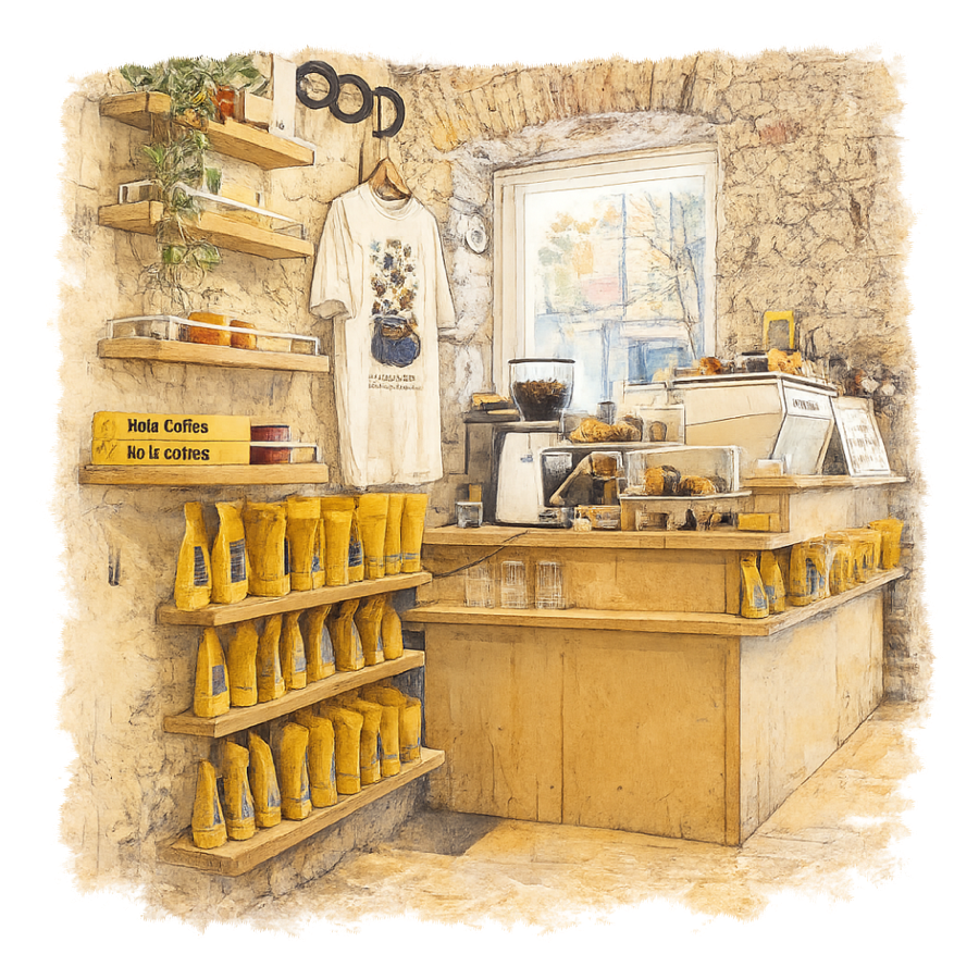 Hola Coffee Fourquet in Madrid