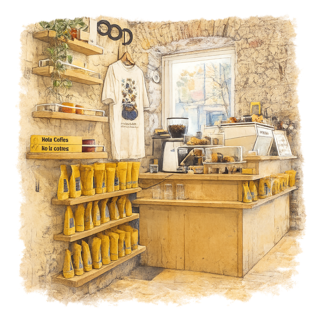 Hola Coffee Fourquet in Madrid