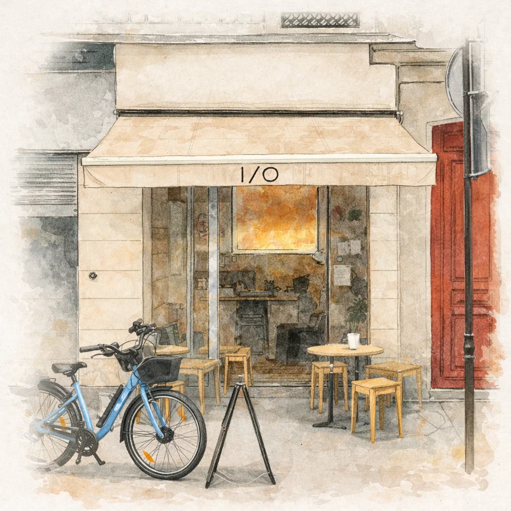 I.O Café in Paris
