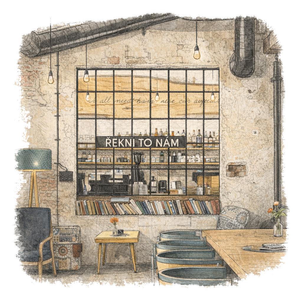 Kavárna co hledá jméno in Prague