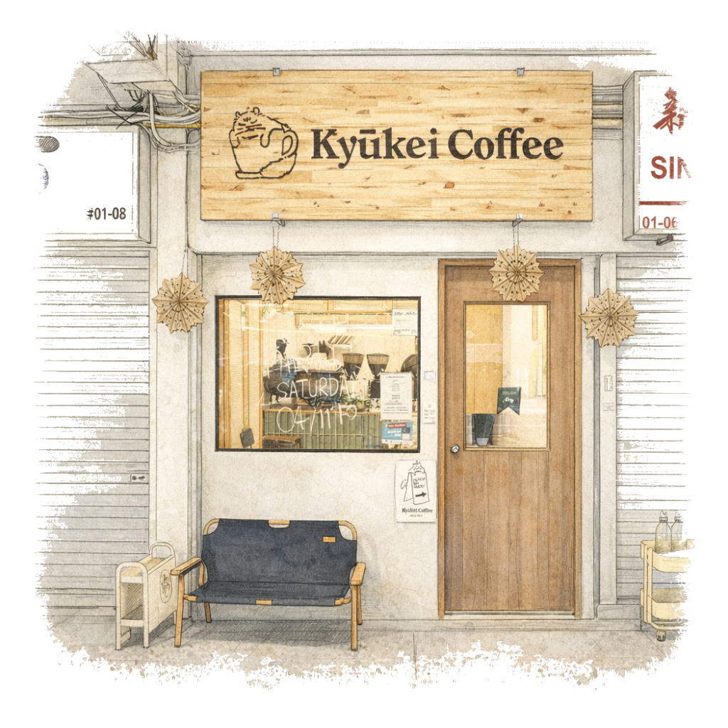 Kyuukei Coffee in Singapore