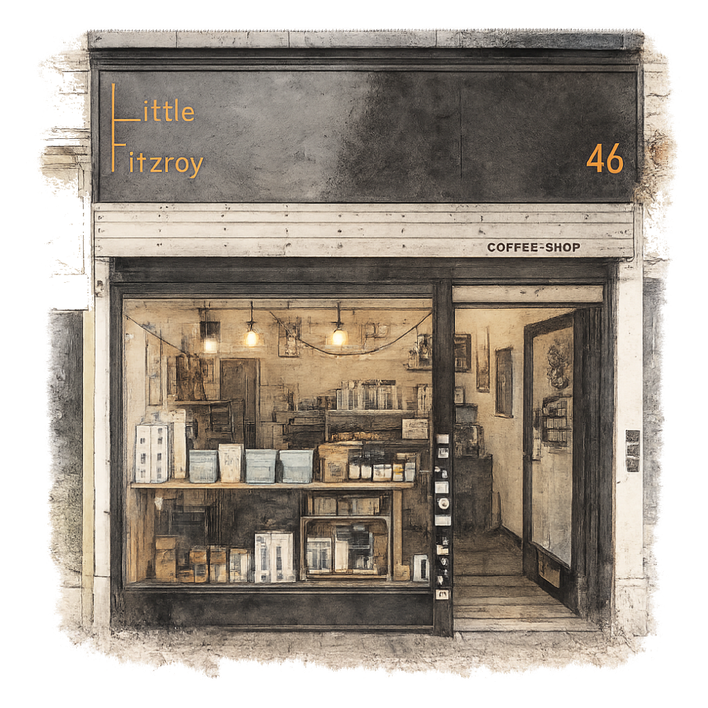 Little Fitzroy on Easter Road in Edinburgh - illustration