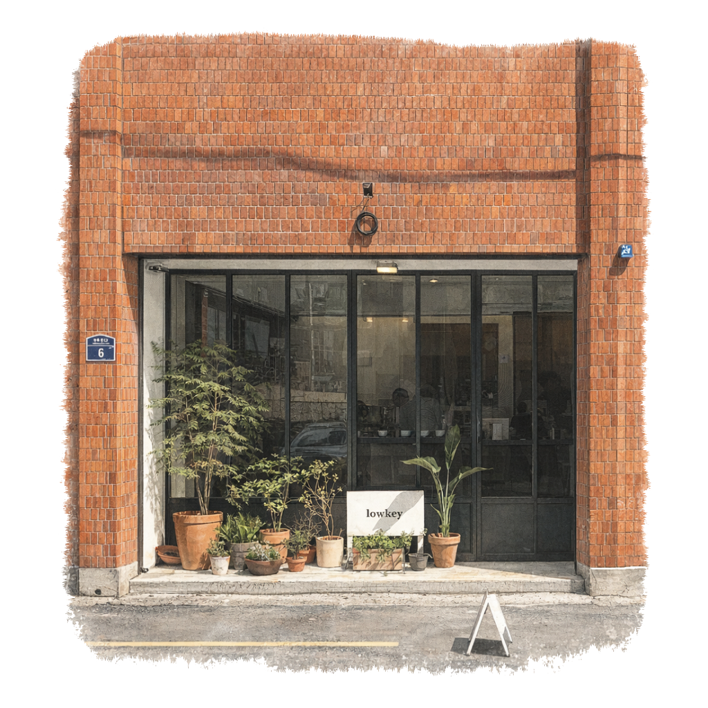 Lowkey Coffee in Seoul