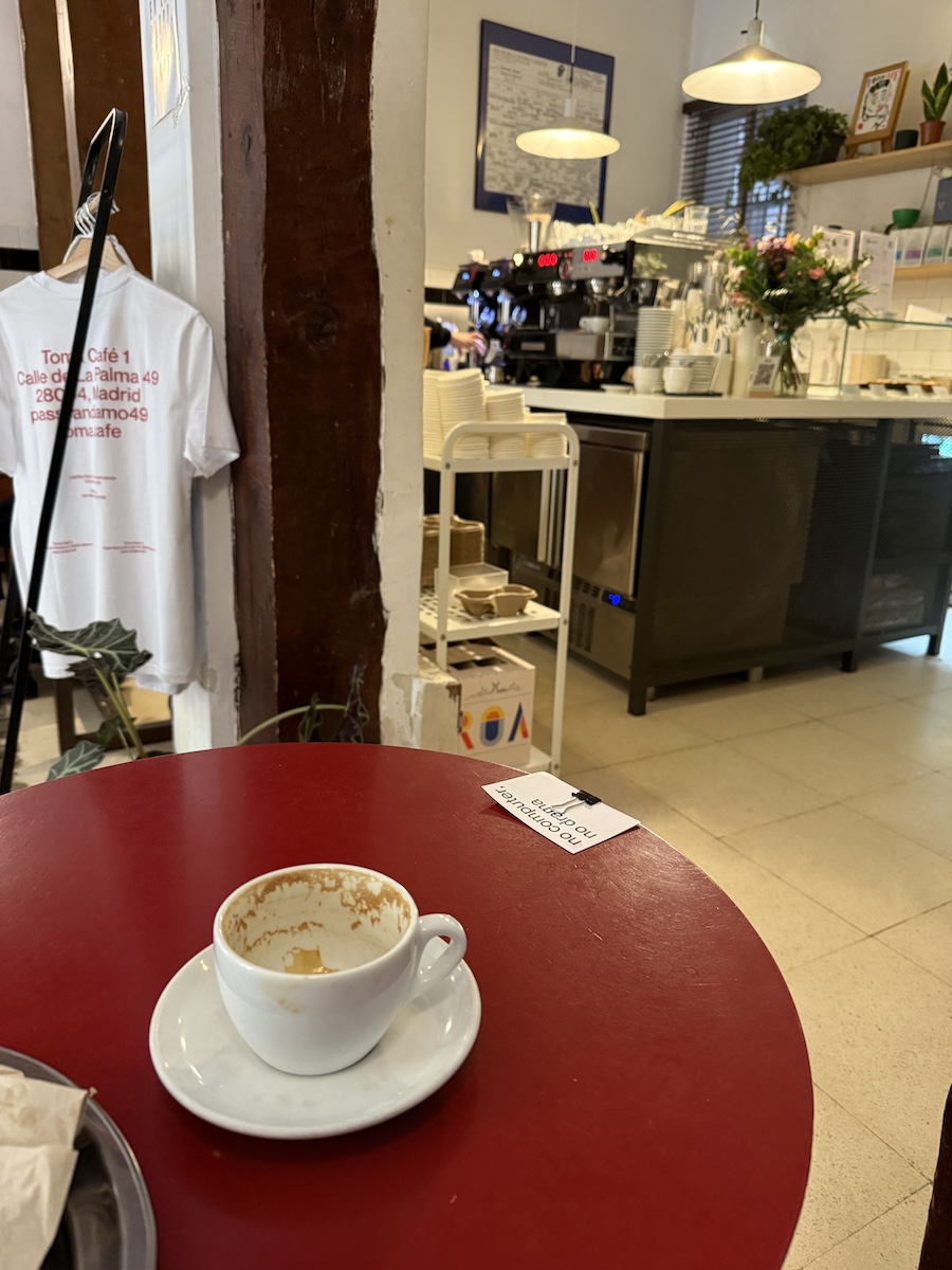 Interior details at Toma Café 1