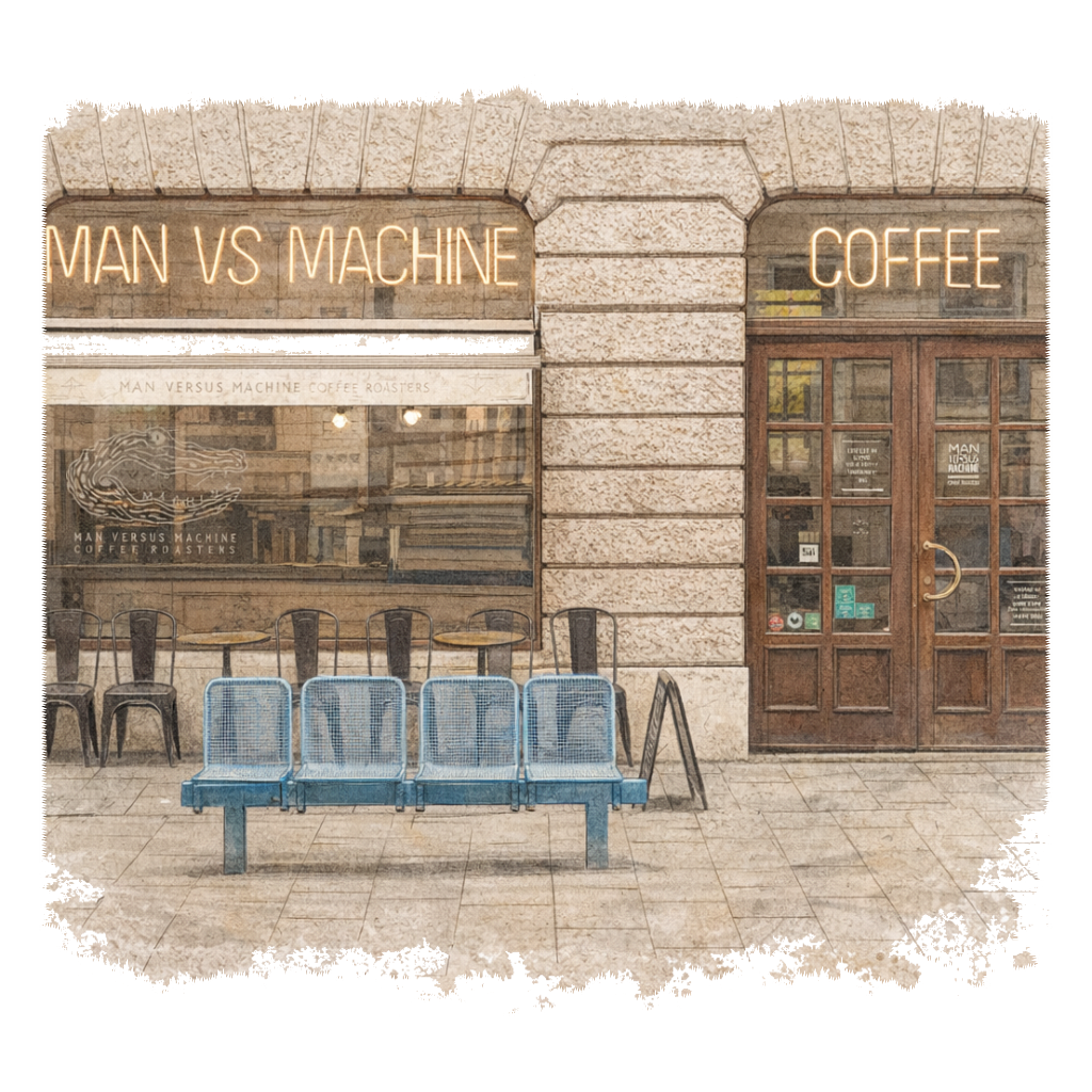Man Versus Machine Coffee Roasters in Munich
