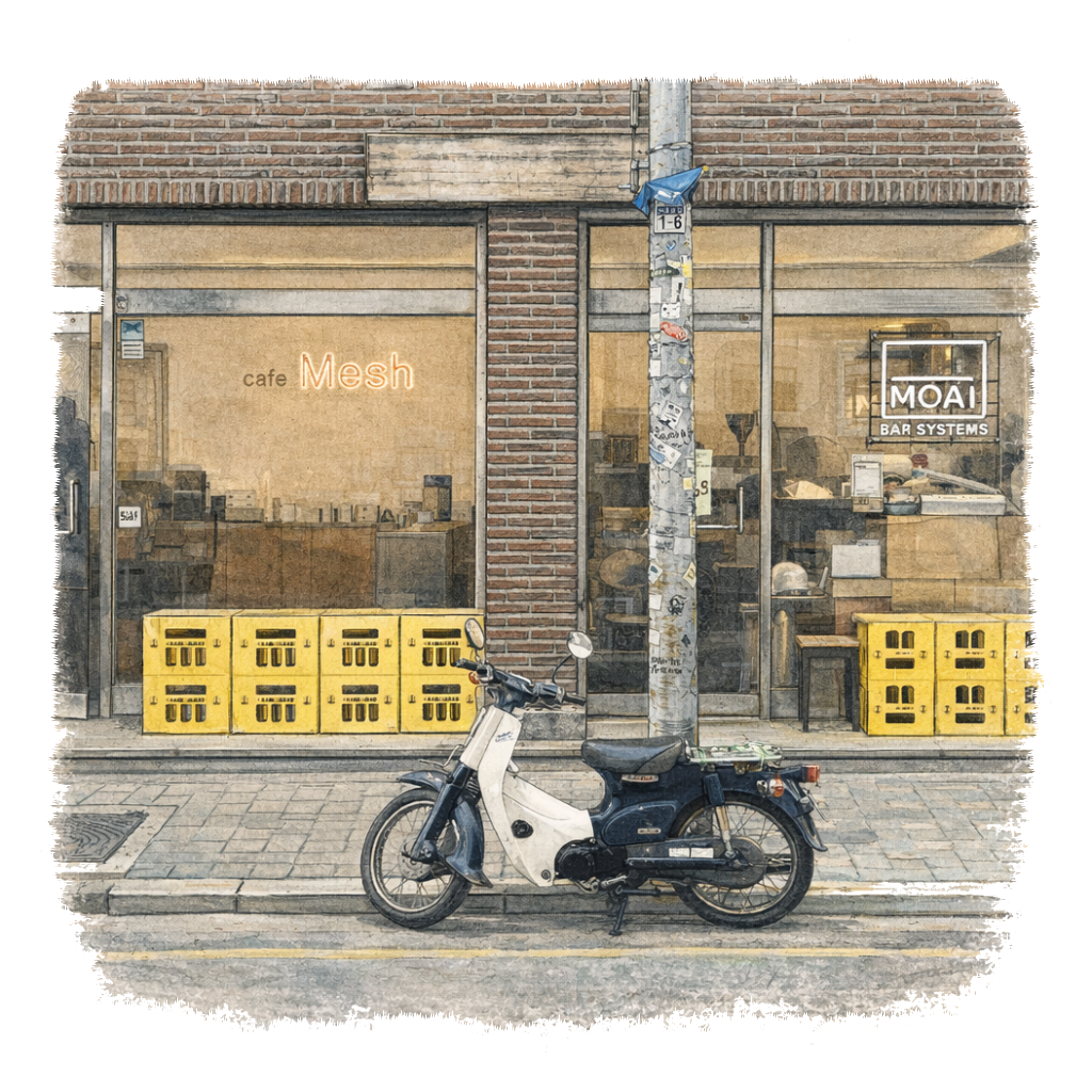 Mesh Coffee in Seoul