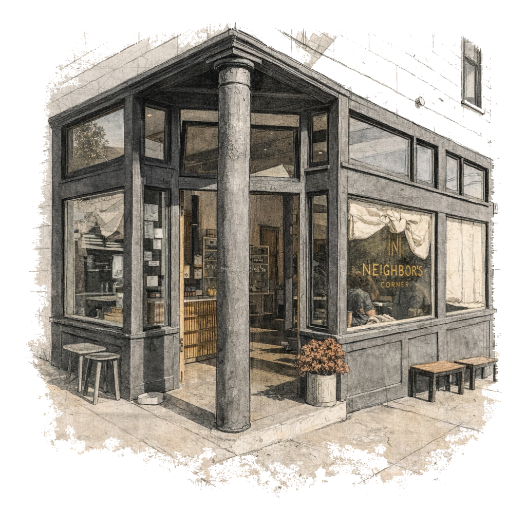 Neighbor's Corner - illustration