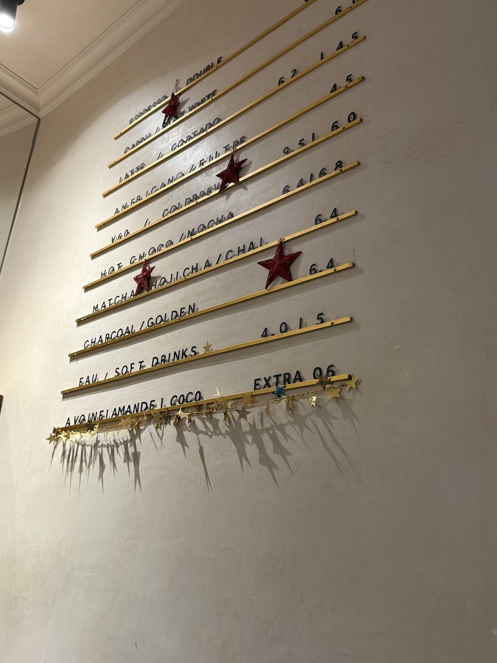 Noir Coffee Shop seating corner