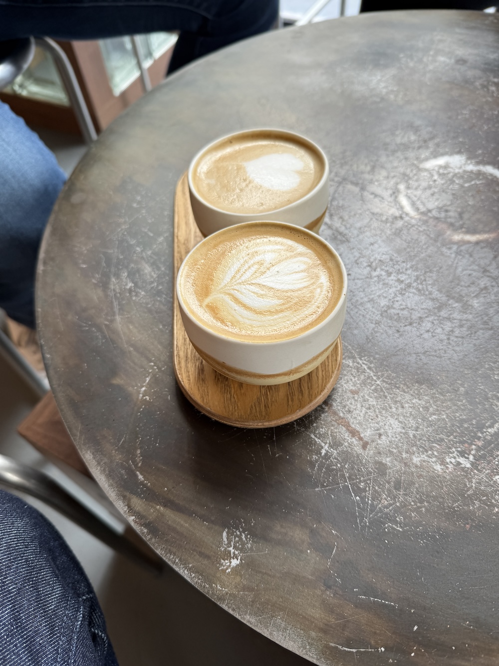Noir Coffee Shop bench seating