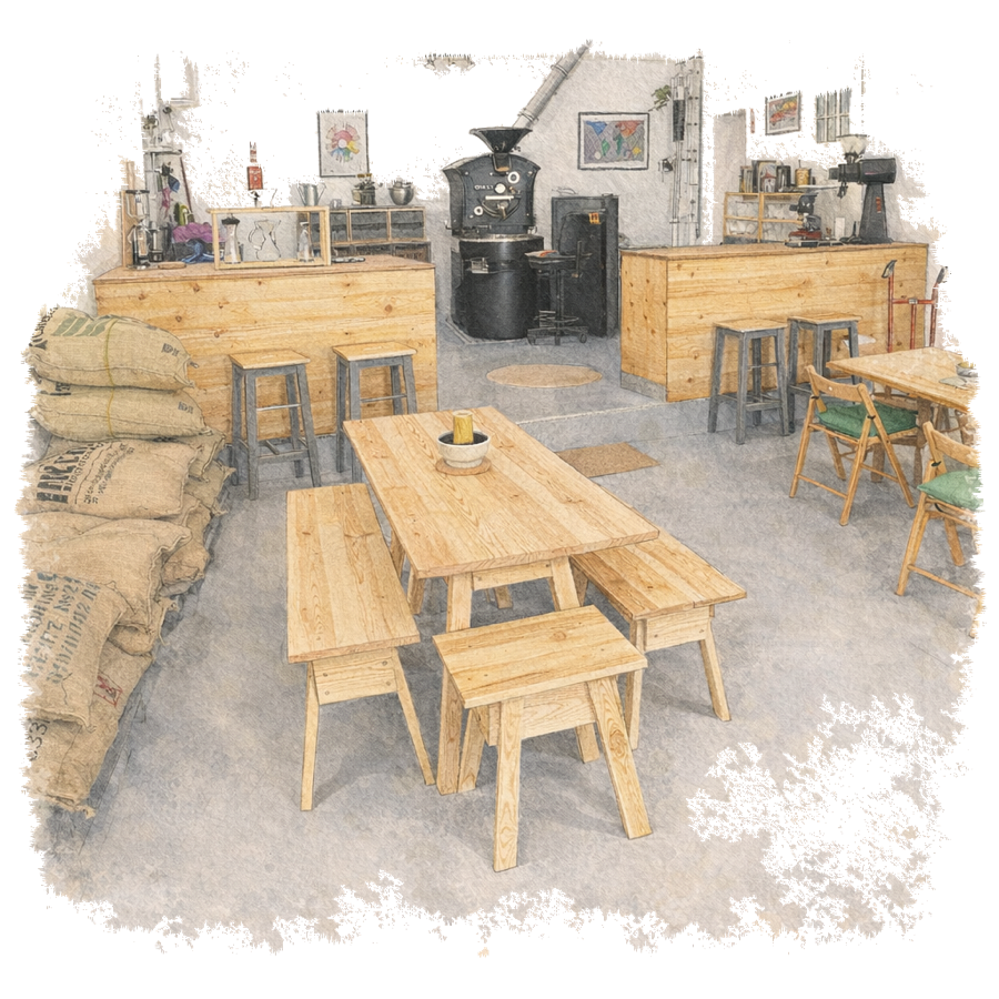 Olisipo Coffee Roasters in Lisbon
