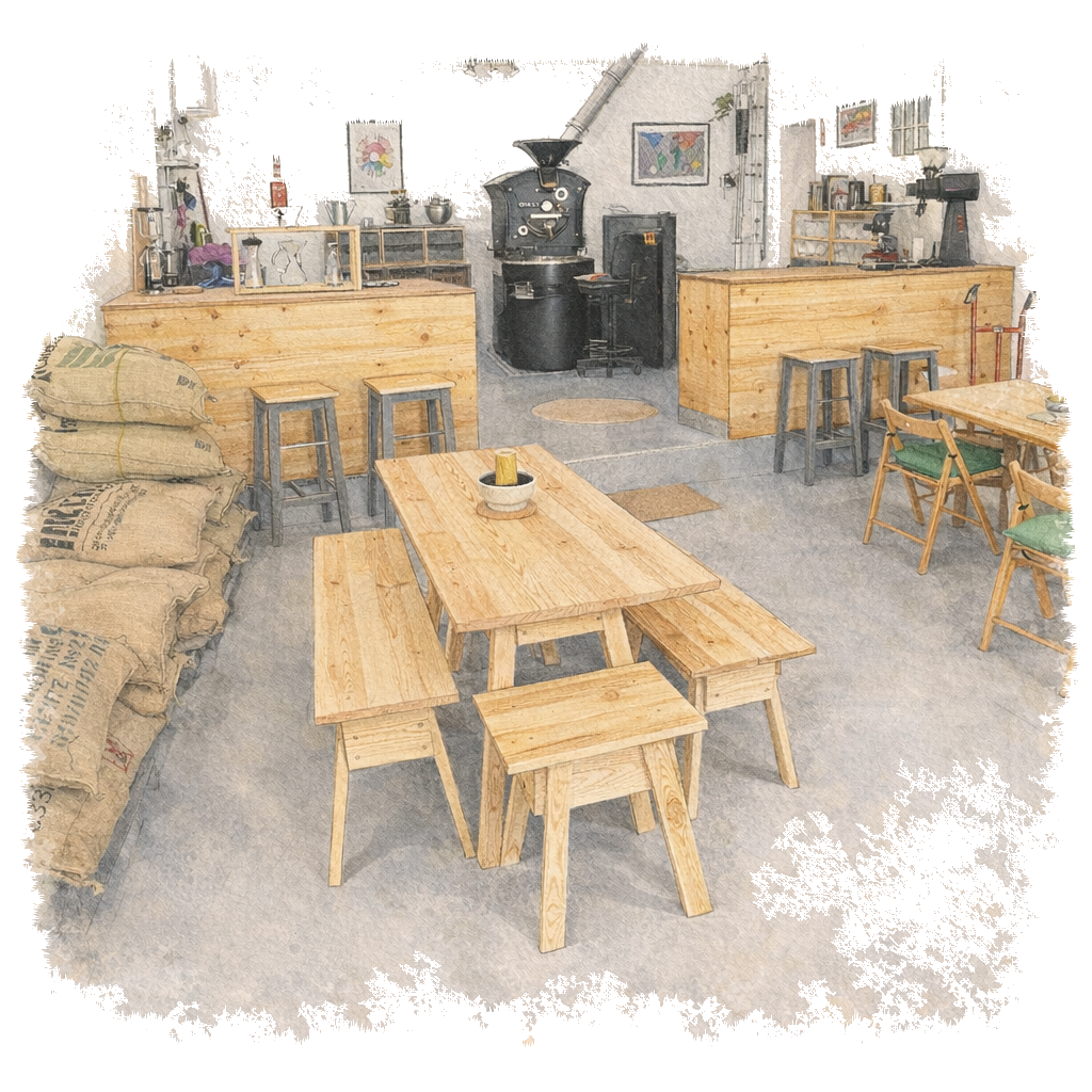 Olisipo Coffee Roasters in Lisbon