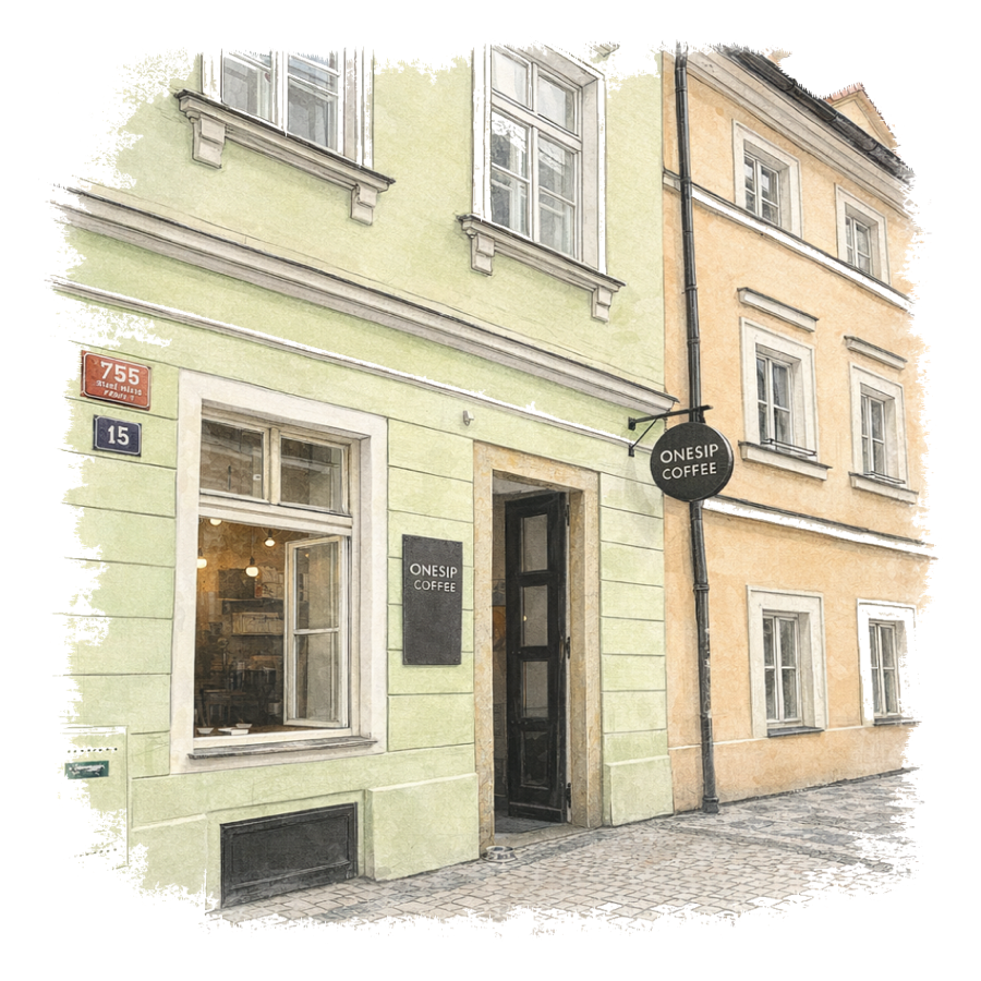 Onesip Coffee in Prague