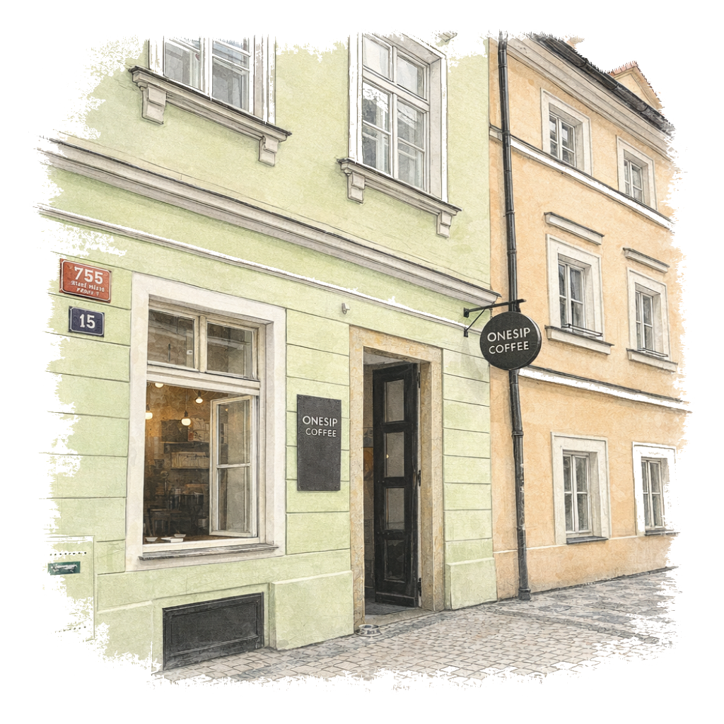 Onesip Coffee illustration