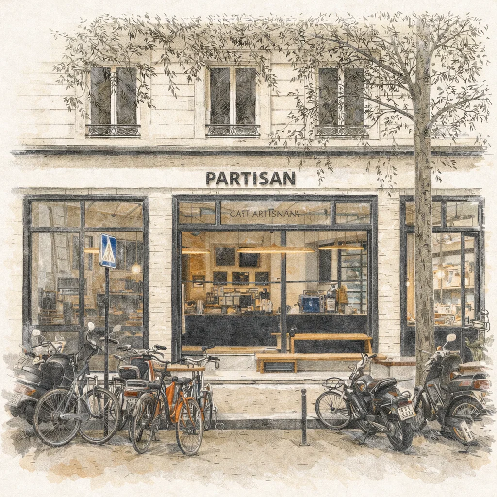 Partisan Café Artisanal in Paris