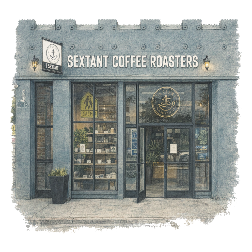 Sextant Coffee Roasters - illustration