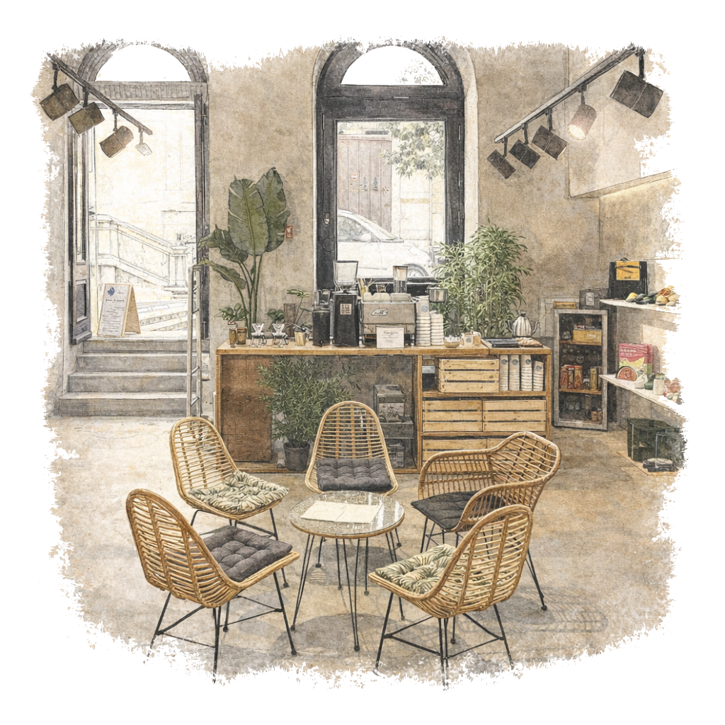 SO Coffee Roasters in Lisbon