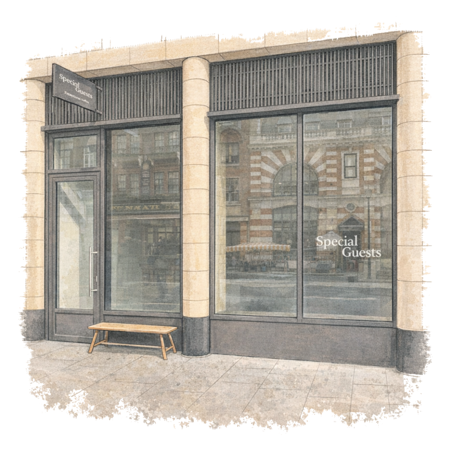 Special Guests coffee bar in London