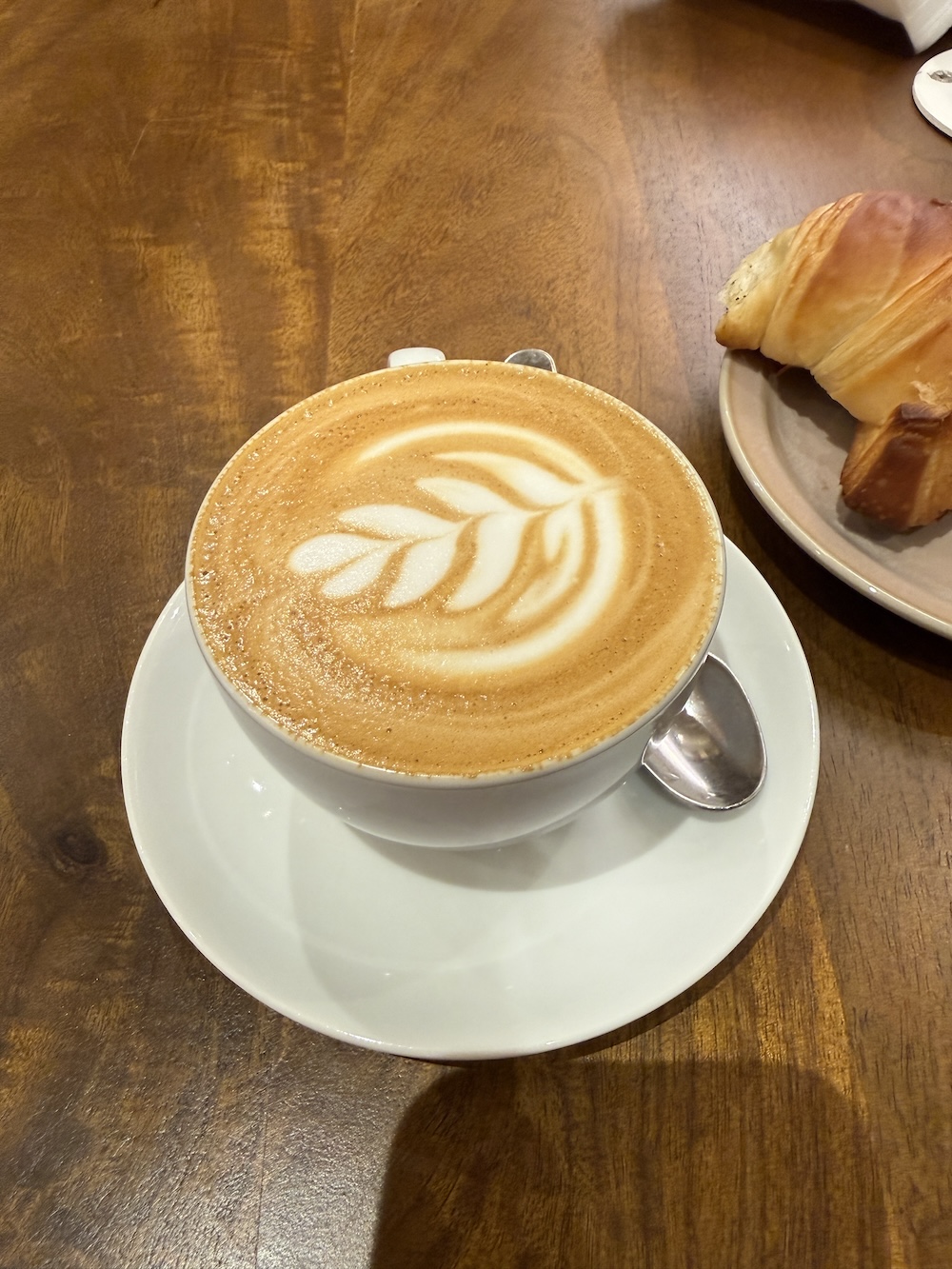 Espresso service at Terres de Café