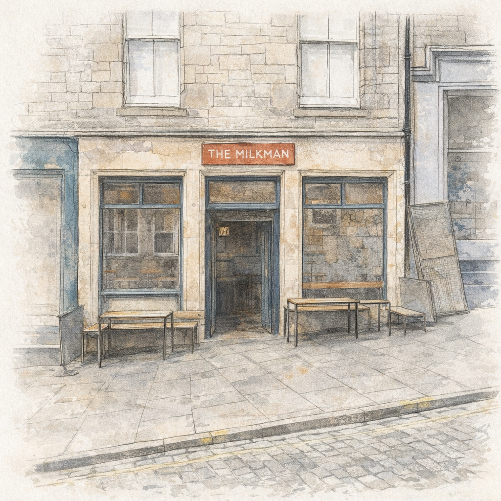 The Milkman Edinburgh — illustration