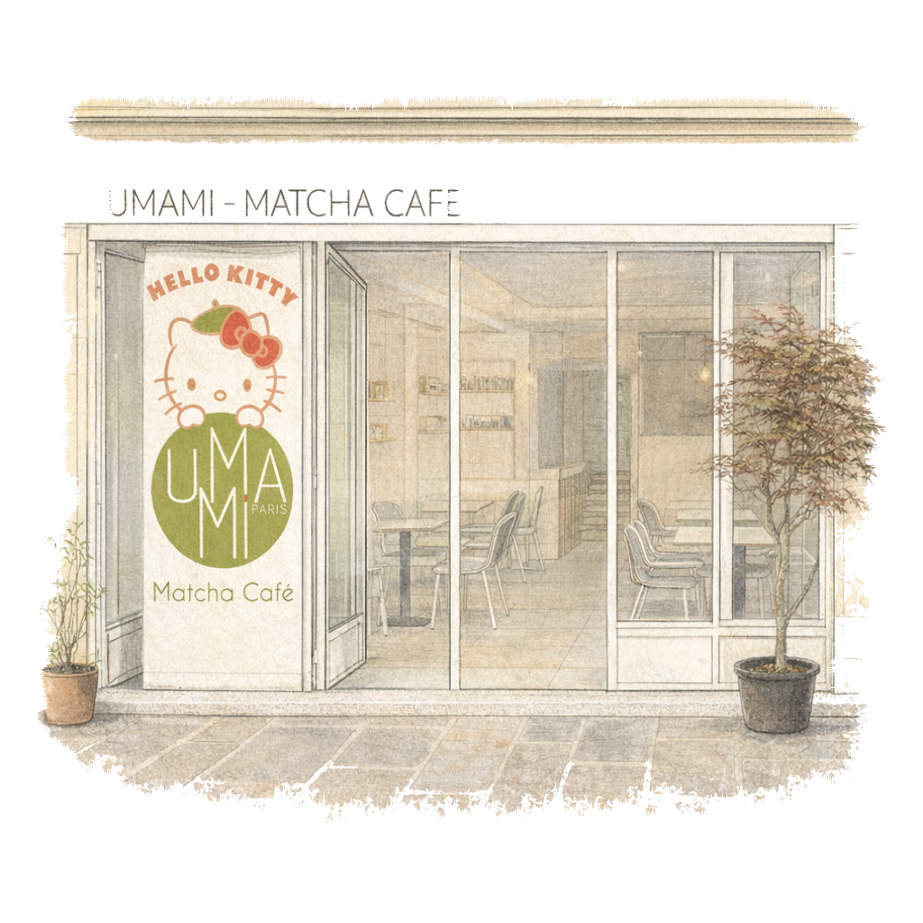 Umami Matcha Café in Paris