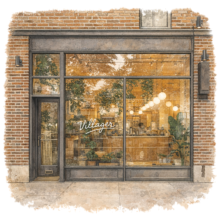 Villager in Crown Heights