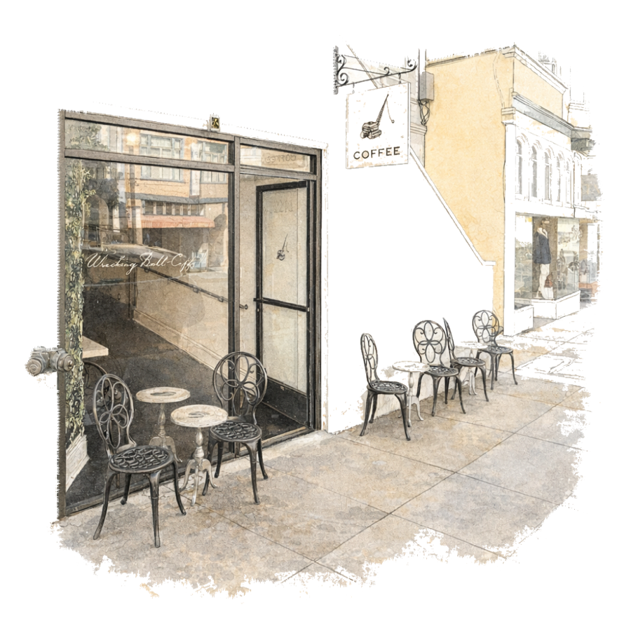 Wrecking Ball Coffee Roasters in San Francisco