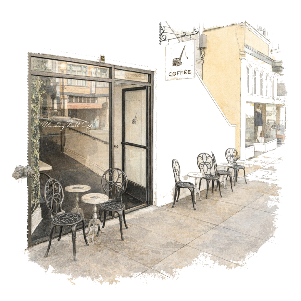 Wrecking Ball Coffee Roasters - illustration